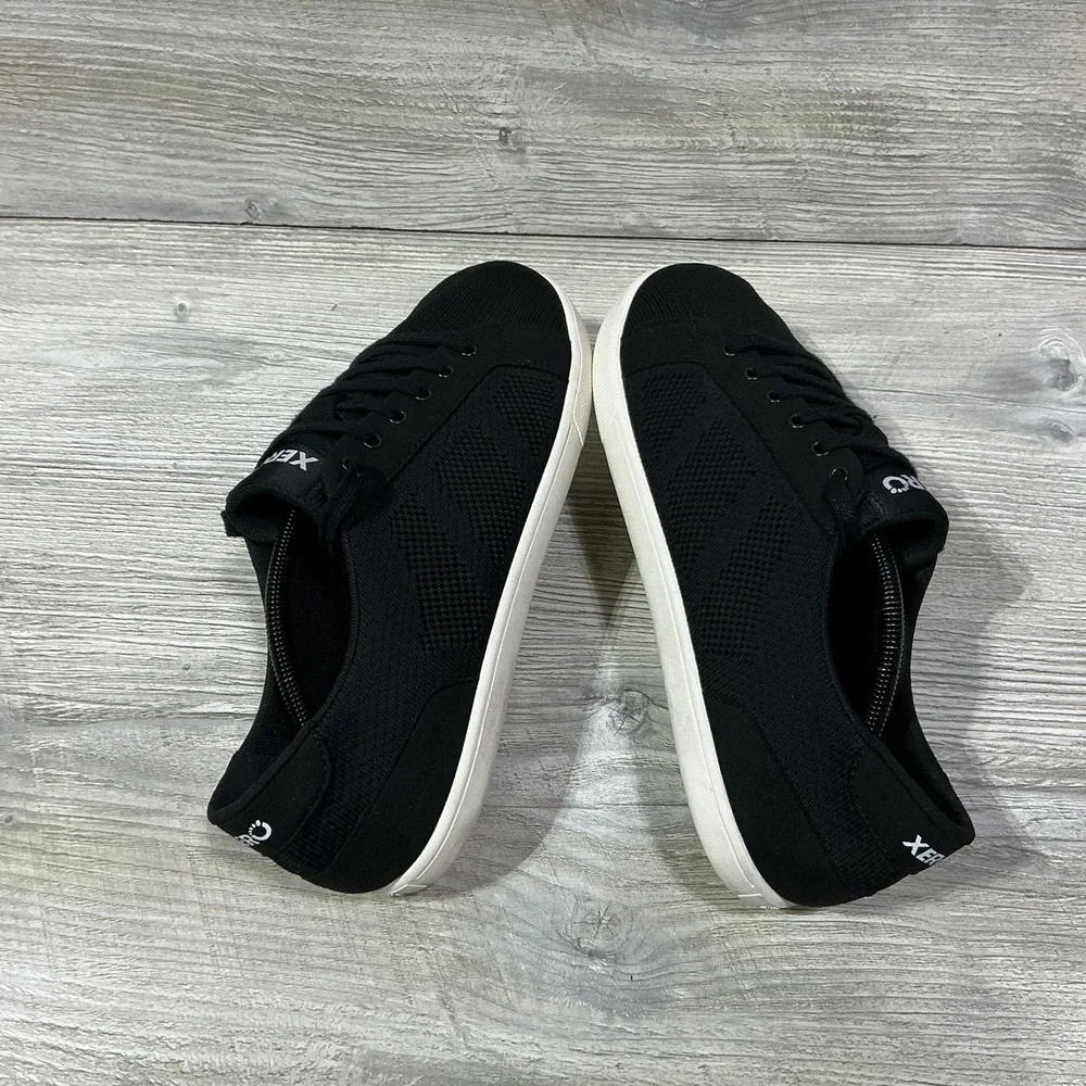 Xero Shoes Men's Dillon Barefoot Minimalist Classic Sneakers Black Size 11.5
